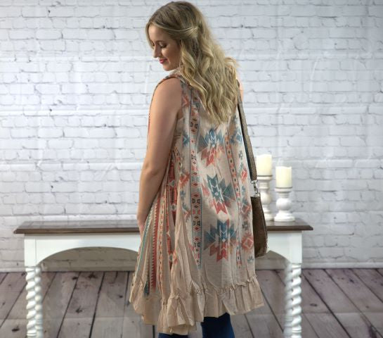 Ruffle Vest