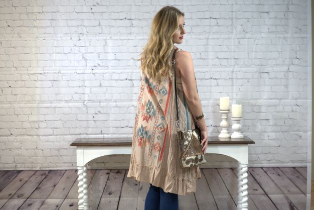 Ruffle Vest
