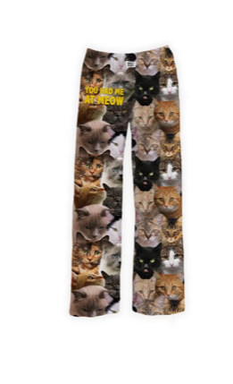 Meow Lounge Pants Set