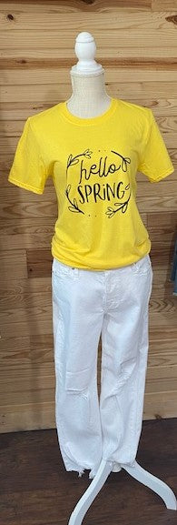 HELLO SPRING SS TEE
