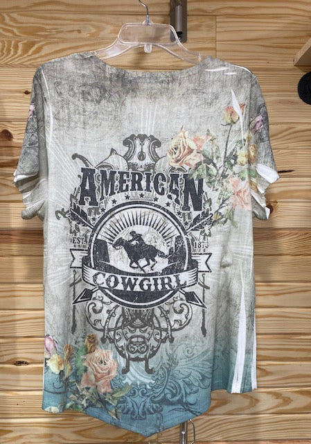 American Cowgirl Tee