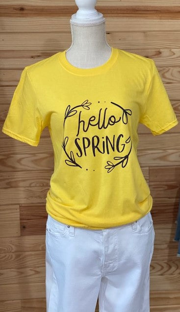 HELLO SPRING SS TEE