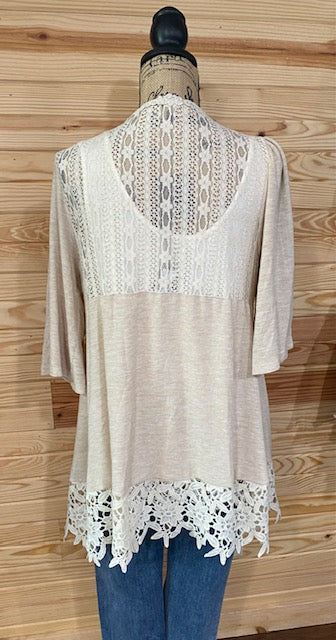 Light weight lace cardigan
