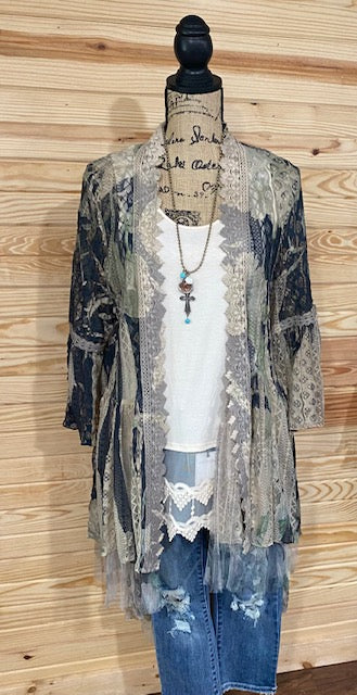 Lace-high-low-duster