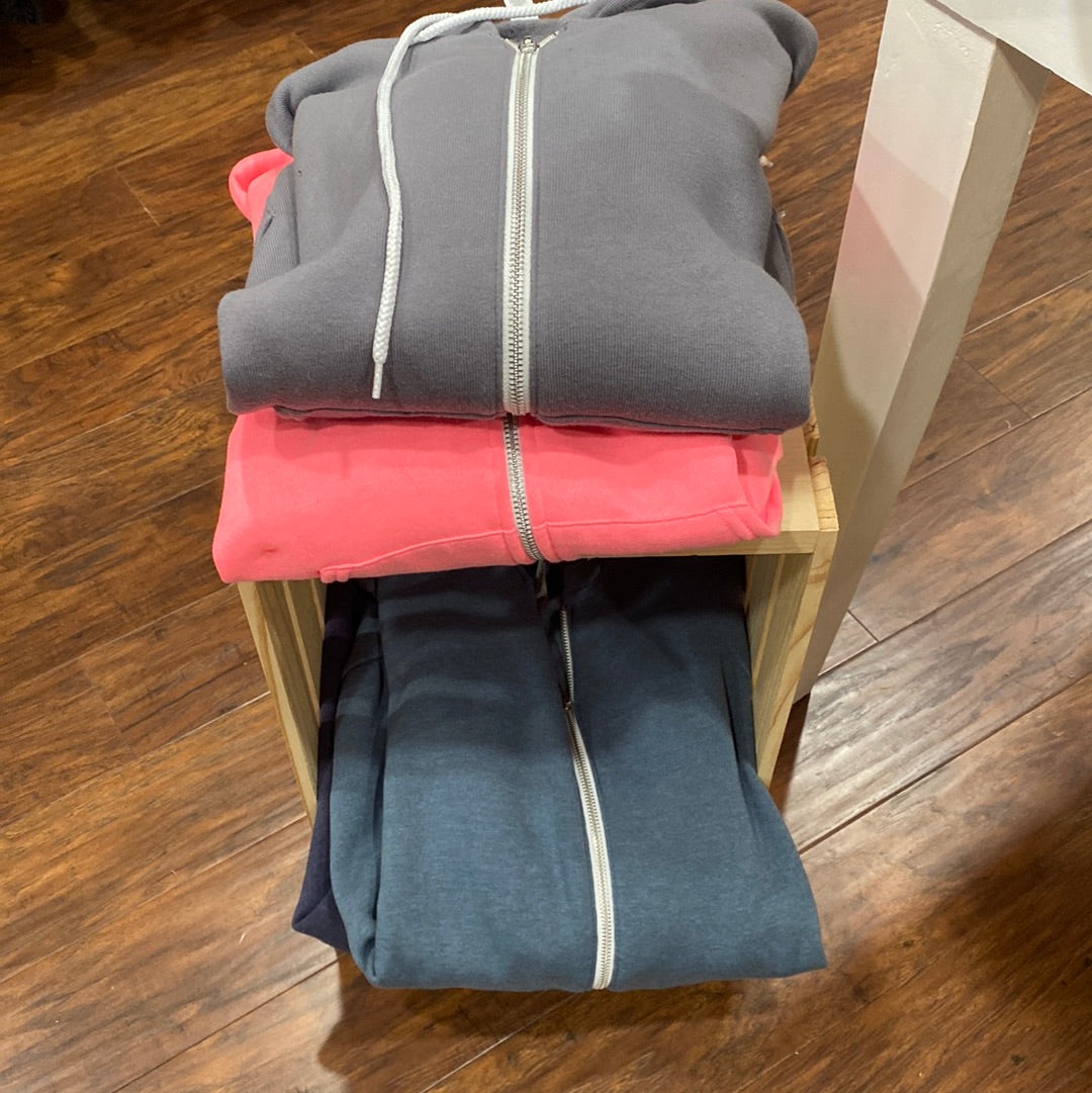 Hooded Zip Sweatshirt